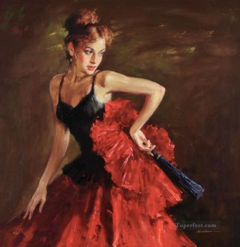 Pretty Woman AA 15 Impressionist Oil Paintings